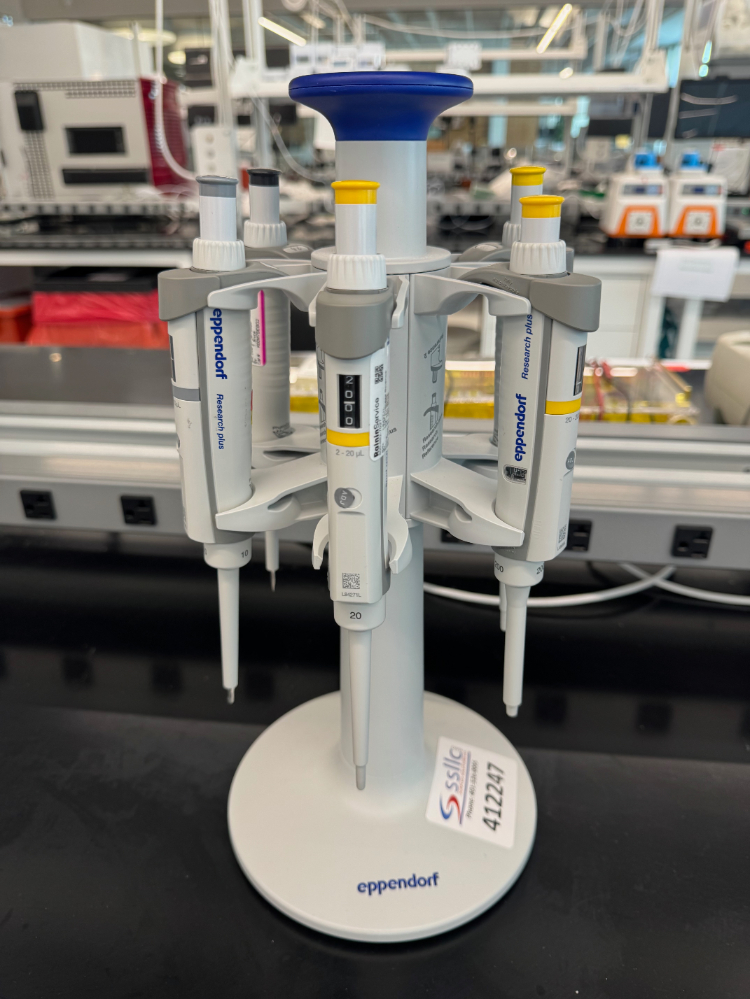 Image of Eppendorf Research Plus Single Channel Pipettes - Quantity 6